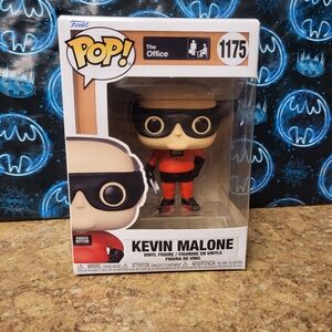 The Office Kevin Malone as the Dunder Mifflin Superhero Funko Pop Vinyl Figure